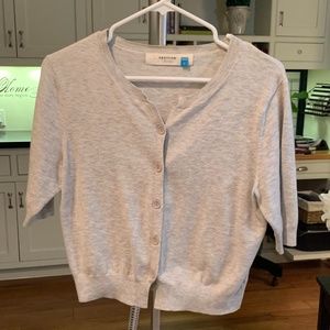 Anthropologie Sparrow Grey Cardigan